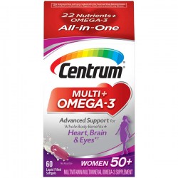Купить Centrum Multivitamin + Omega-3 Women 50+ Киев, Украина